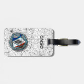 ETIQUETTE BAGAGE NRJ 2025 GEPÄCKANHÄNGER (Rückseite horizontal)