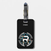 ETIQUETTE BAGAGE REMATIS 2025 GEPÄCKANHÄNGER (Rückseite vertikal)