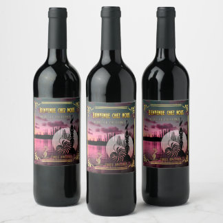 Étiquette Pour Bouteilles De Vin lot d'étiquettes Weinetikett