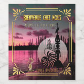 Étiquette Pour Bouteilles De Vin lot d'étiquettes Weinetikett (Einzelnes Label)