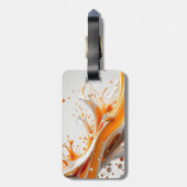 Étiquettes à bagages gepäckanhänger (Rückseite vertikal)