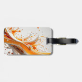 Étiquettes à bagages gepäckanhänger (Rückseite horizontal)