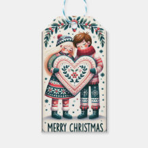 Etiquettes-cadeaux de Noël