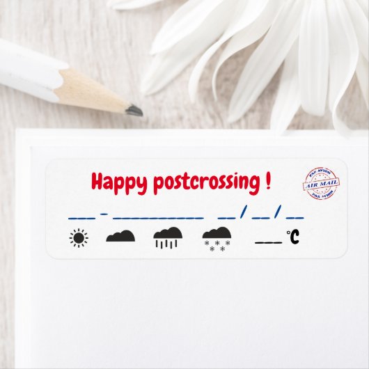 Etiquettes postcross complères (Insitu)