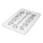 ETO 12shi Bath Mats & Rugs Badematte (Schrägansicht)