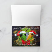 Eto Cosmic Weihnachtskarte Feiertagskarte (Innenseite)