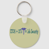 ETOH Jobsicherheit - Funny Nurse Geschenke Schlüsselanhänger (Vorderseite)