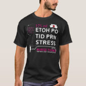 Etoh Po Tid Prn Stress - Frische Pasta machen T-Shirt (Vorderseite)
