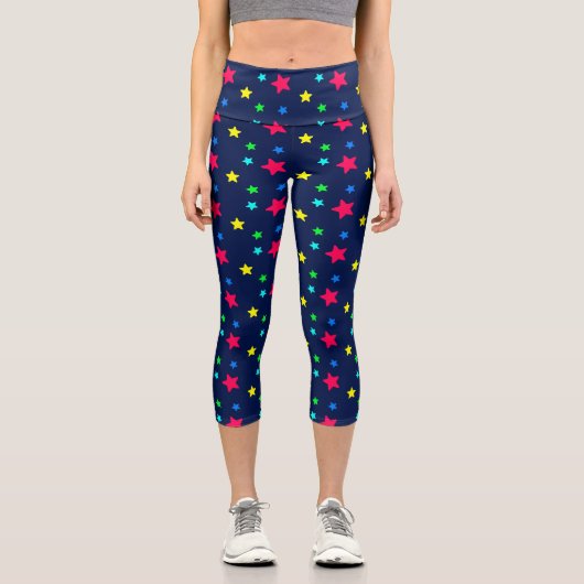 Étoiles Capri Leggings (Vorderseite)