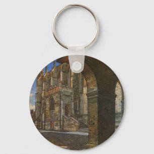 Eton College Chapel von Anna Alma Tadema Schlüsselanhänger