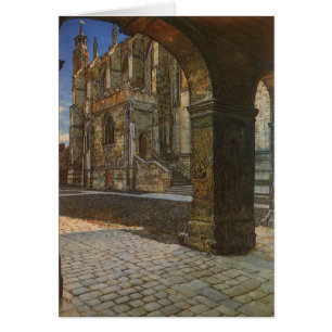 Eton College Kapelle von Anna Alma Tadema