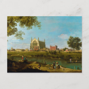 Eton College von Canaletto (1754) Postkarte