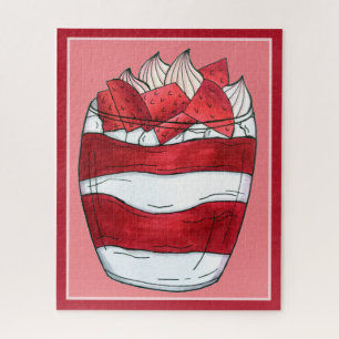 Eton Mess Strawberry Meringue UK British Dessert Puzzle