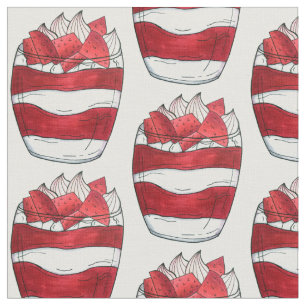 Eton Mess Strawberry Meringue UK British Dessert Stoff