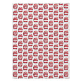 Eton Mess Strawberry Meringue UK British Dessert Tischdecke (Vorderseite)