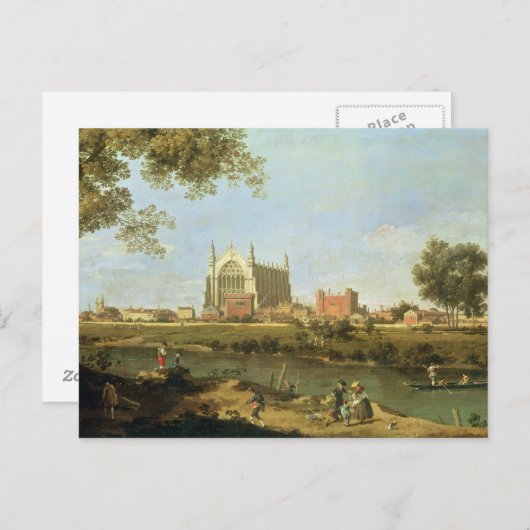 Eton Uni, c.1754 Postkarte (Vorne/Hinten)