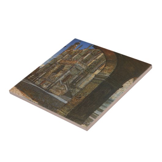 Eton Uni Kapelle von Anna Alma Tadema Fliese (Seite)