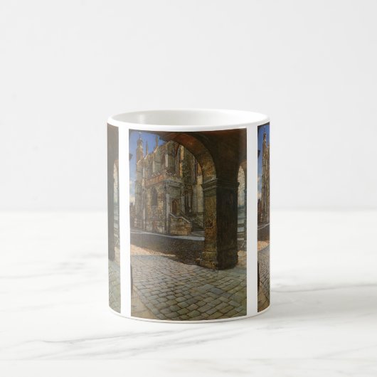 Eton Uni Kapelle von Anna Alma Tadema Kaffeetasse (Mittel)