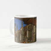 Eton Uni Kapelle von Anna Alma Tadema Kaffeetasse (Vorderseite Links)