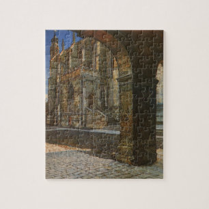 Eton Uni Kapelle von Anna Alma Tadema Puzzle