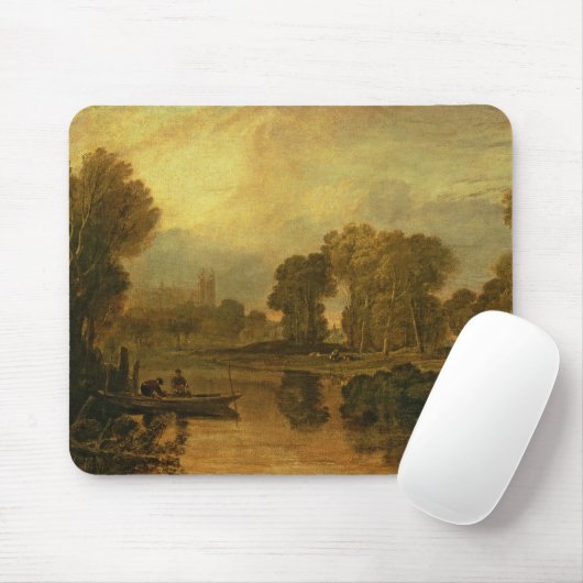 Eton Uni vom Fluss oder die Themse an Mousepad (Mit Mouse)