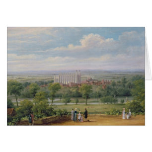 Eton Uni von der Terrasse von Windsor Schloss