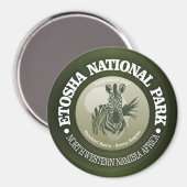 Etosha-Nationalpark Magnet (Vorderseite/Rückseite)