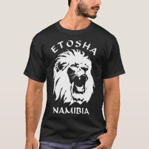 Etosha-Nationalpark Namibia Löwengesicht T-Shirt