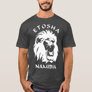 Etosha-Nationalpark Namibia Löwengesicht T-Shirt