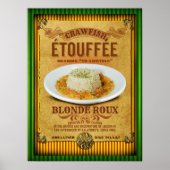 Etouffee New Orleans Cajun Poster (Vorne)