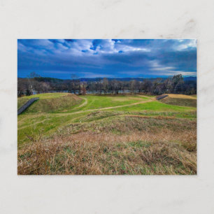 Etowah Indian Mounds Historische Stätte Postkarte