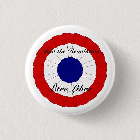 Être Libre Knopf klein Button (Vorderseite)
