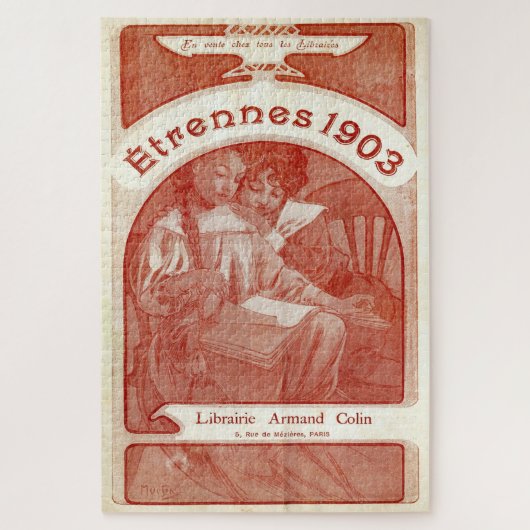 Etrennes (1903) – Alphonse Mucha Puzzle (Vertikal)