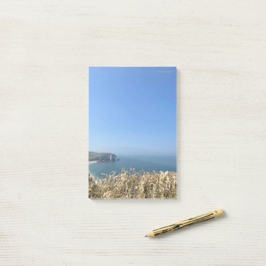 Étretat Cliffs, Frankreich Post-it Klebezettel (Auf Schreibtisch)