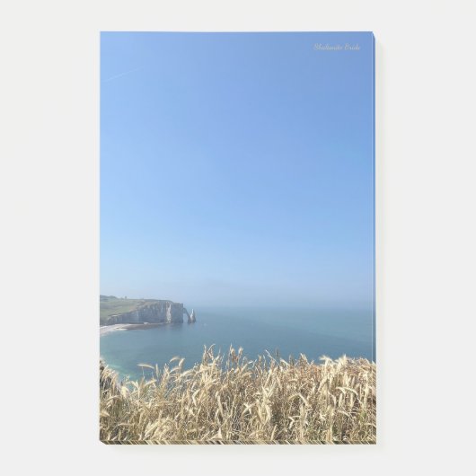 Étretat Cliffs, Frankreich Post-it Klebezettel (Vorderseite)