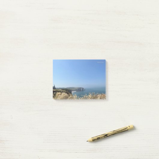 Étretat Cliffs, Frankreich Post-it Klebezettel (Auf Schreibtisch)