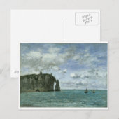 Etretat, Porte d'Aval, 1890 Postkarte (Vorne/Hinten)