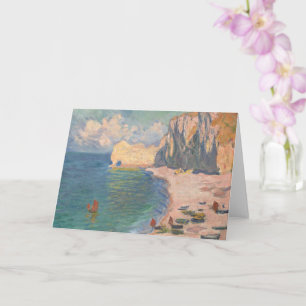 Étretat: Strand und Falaise von Claude Monet Karte
