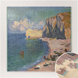 Étretat, The Beach und Falaise d’Or, Monet Puzzle
