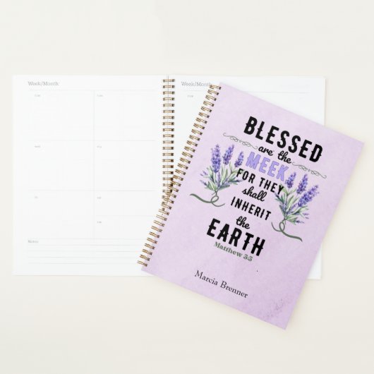 etro Matthew 5:5 Lavender Wasserfarbe Planer (Anzeige)