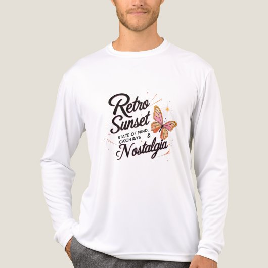 etro Sunset Nostalgia - Soft Dreams in Motion Tri-Blend Shirt (Vorderseite)