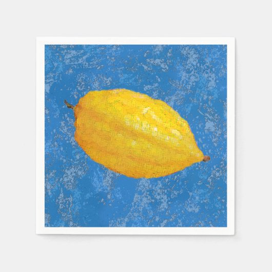 Etrogs für Sukkot Serviette (Vorderseite)