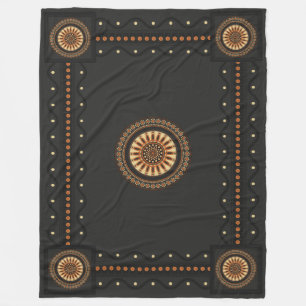 Etrurischer Bucchero-Stil Fleecedecke