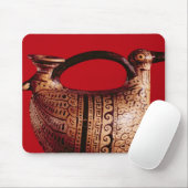 Etruscan askos in Form einer Ente Mousepad (Mit Mouse)