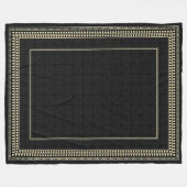 Etruscan Goldsmith: Tarquinia Fleece Blanket (Vorderseite (Horizontal))