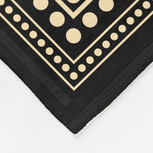 Etruscan Goldsmith: Tarquinia Fleece Blanket (Ecke)