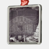 Etruscan Grab, c.1780 Silbernes Ornament (Links)