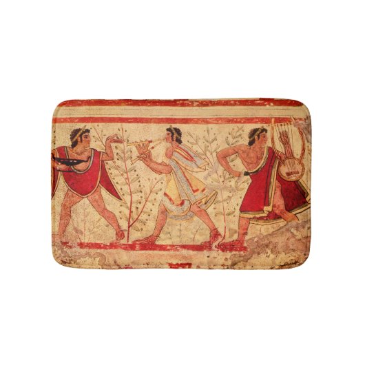 Etruscan Musiker Badematte (Vorderseite)