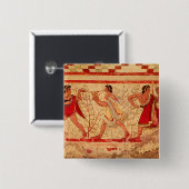 Etruscan Musiker Button (Vorne & Hinten)