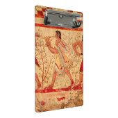 Etruscan Musiker Mini Klemmbrett (Schrägansicht)